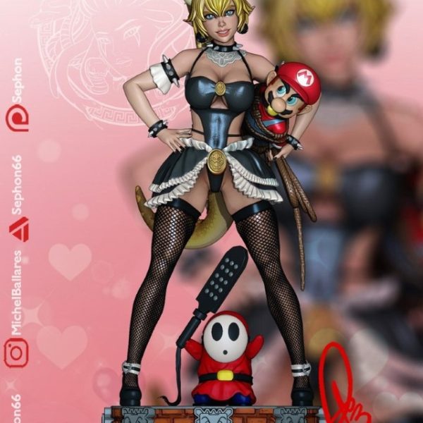 Mô hình in 3D Bowsette  worldwide Free Shipping image 1